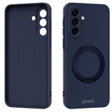 Chameleon Gumiran magnetni ovitek s stojalom (TPU Ring) za Samsung Galaxy A36 / A37 5G, temno moder Cene
