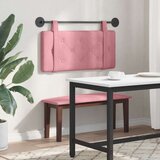  Držeće uzglavlje Zidne Ružičasta 100 x 55 x 5 cm Baršun - Ružičasta 90 cm bez LED | shoptok.hr