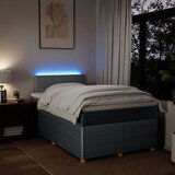 vidaXL Krevet s oprugama i madracem svjetlosivi 120x190 cm od tkanine | shoptok.hr