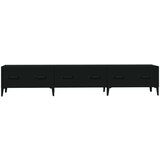 TV ormarić crni 150 x 34 5 x 30 cm od konstruiranog drva | shoptok.hr
