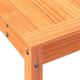  Stol za sadnju s policom voštano smeđi 82,5x35x75 cm borovina | shoptok.hr