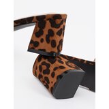 GOODIN Tweed slippers on a leopard print | Shoptok.si