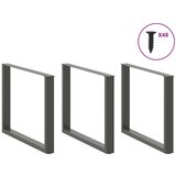  Noge stolića za kavu U-oblika 2kom antracit 100x(72-73)cm čelik | shoptok.hr