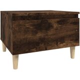  Bočni stolić boja dimljenog hrasta 50x46x35cm konstruirano drvo | Eponuda.com