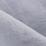 XXXL Preproga Z Visokim Florom Pouffy, Srebrna, 240x340cm | Shoptok.si