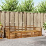  Set vanjskih sofa 3 kom. Prirodna Čvrsto drvo akacije | shoptok.hr