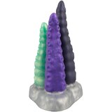 Beasty Cocks Triple Tentacle - trostruki dildo s krakovima u