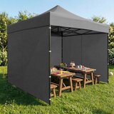 Multi Garden automatski samosklapajući vrtni paviljon 3 &amp;times; 3 m, sivi Slike