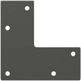  Noge za klubsko mizico stožčaste oblike 4 kosi antracitne 42-43 cm jeklo | Shoptok.si