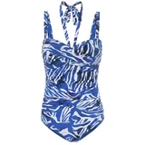 Tatuum Jednodijelni kupaći kostim 'JUNA' plava / mornarsko plava / bijela