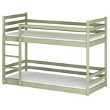 Molarem Home Drveni dječji krevet na kat Mini - olive - 160x80 cm - Bez madraca | shoptok.hr