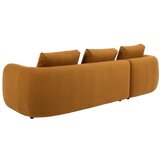 Bonami Selection Senf žuta kutna garnitura od bouclé tkanine (s desnim kutom) Imola – | shoptok.hr