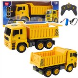 Lean Toys Daljinsko voden gradbeni tovornjak prekucnik daljinsko vodene LED luči 1:18 | Shoptok.si