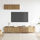  3-dijelni zidni TV ormarić Artisan hrast 100x30x30 cm | Eponuda.ba