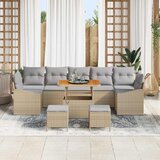  Sjedeća garnitura za vrt 10 kom. 9-Broj sjedala | shoptok.hr