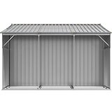  Vrtno spremište sivo 277 x 279 x 179 cm od pocinčanog čelika | shoptok.hr