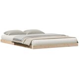  Krevet s daskama Prirodna 140 x 220 cm Čvrsto borovo drvo | shoptok.hr
