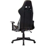 vidaXL Gaming stol z oporo za noge črno in zlato umetno usnje | Shoptok.si