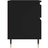  Noćni ormarići 2 kom crni 40x35x50 cm od konstruiranog drva | shoptok.hr