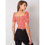 RUE PARIS Blouse-RO-BZ-2516-4.17P-coral | Shoptok.si