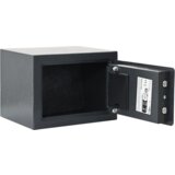 vidaXL elektronički digitalni sef tamno sivi 23x17x17 cm čelik | shoptok.hr