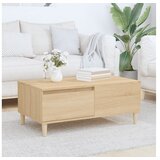  Stolić za kavu boja hrasta 90x50x36 5 cm konstruirano drvo | shoptok.hr