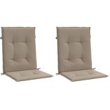  Jastuci za vrtne stolice 2 kom smeđesivi 100x50x3 cm od tkanine | Eponuda.com