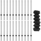 vidaXL Ograda za vrt Set od 2 Siva Galvanizirani čelik 25 x 0,8 m | shoptok.hr