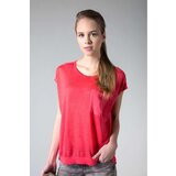 Tommy Hilfiger Sweater - PEPA FABRIC MIX SWTR SS red Cene