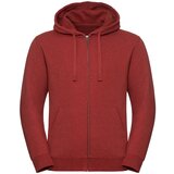 RUSSELL Men's Authentic Melange Zipped Hooded Sweat | Shoptok.si