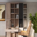 Nice Lamps Črna namizna svetilka (višina 43 cm) Fideus – | Shoptok.si