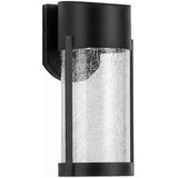  LED solarna zidna lampa LED/3,7V 300 mAh IP44 crna Cene