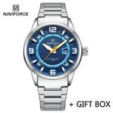 Naviforce nf8044 plavi muški ručni sat kvarcni mehanizam ( NF8044 PLAVI ) Cene