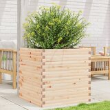 Maison Chic Vrtno cvetlično korito - Cvetlični Lonec 70x70x68,5 cm trdna borovina, (21789671) | Shoptok.si