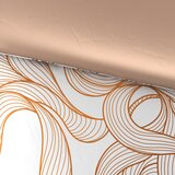 Esposa obojestranska posteljnina 140/200 cm saten bež | Shoptok.si