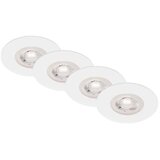 BRILO KOMPLET 4x LED ugradno plafonsko svetlo za kupatilo LED/4,9W/230V IP44 belo Cene