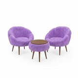 Atelier Del Sofa fotelje i klub stočić lida wellsoft lilac Cene