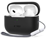 TECH-PROTECT SILIKONSKI OVITEK ZA APPLE AIRPODS PRO 1/2 ČRN, (22006324) Cene