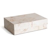 Bigso Bež kartonske kutije za pohranu u setu 3 kom s poklopcem/dekorativne 42,5x29,5x13 cm Kian Paper Laminate – | shoptok.hr
