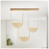  Ondaluce - LED prigušiva luster na sajli LOTUS LED/70W/230V zlatni | Eponuda.com
