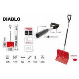 Prosperplast Snežna lopata Diablo jedro aluma., (21122659) Cene