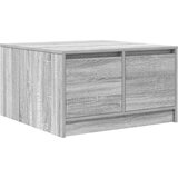 vidaXL Stol za kavu s ladicama sivog sonome 70,5x70x40 cm | shoptok.hr