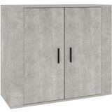  Komoda siva boja betona 80 x 33 x 70 cm od konstruiranog drva | shoptok.hr