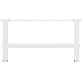  Noge za klub stolić bijele 2 kom 70 x (30-31) cm čelik | shoptok.hr