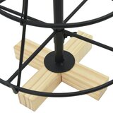  Božićno drvo u obliku čunja s stalakom Crna 60 cm Čelik | Eponuda.ba
