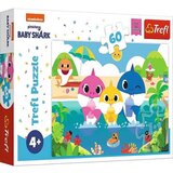 Trefl Baby Shark: Družina na počitnicah- Ekipa je skupaj 60-delna sestavljanka - | Shoptok.si