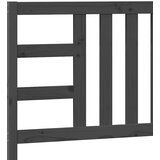  Uzglavlje za krevet sivo 106 x 4 x 100 cm od masivne borovine | shoptok.hr