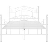  Okvir za krevet bijeli metalni 120 x 200 cm | shoptok.hr