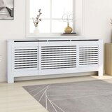  Pokrov za radijator mdf bijeli 205 cm | shoptok.hr