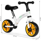 ECO TOYS balansni bicikl za djecu – EVA kotači, podesivo sjedalo, crni | shoptok.hr